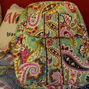 Vera Bradley wallet and backpack